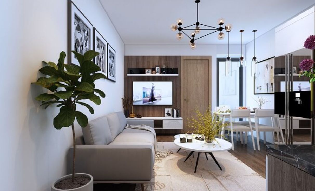 Cho thuê gấp căn hộ 3 phòng ngủ hướng chính Bắc, DT 80m2 full nội thất, KĐT Văn Phú Hà Đông